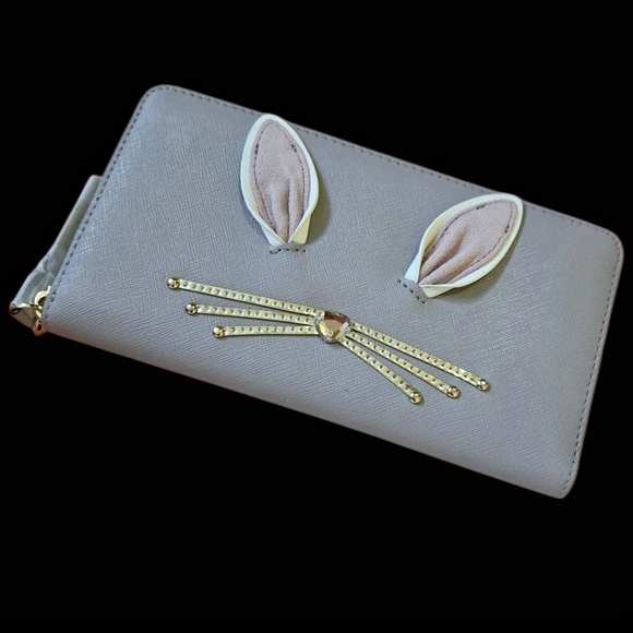 kate spade Accessories - Adorable Kate Spade Hop to It Rabbit Neda wallet.NWT.